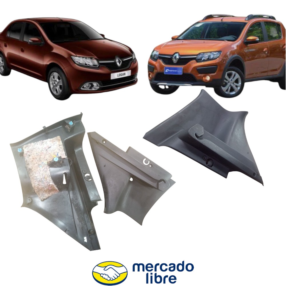 Suporte Tampão Bagagito Direito Renault Sandero 2015 A 2020