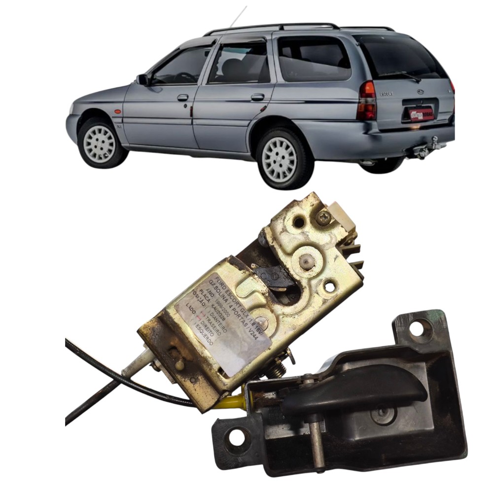 Fechadura Traseiro Direito  Elétrico  Ford Escort Perua 1997