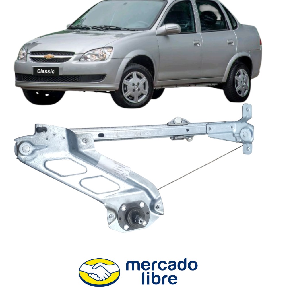 Máquina Vidro Manual Traseiro E Gm Classic Corsa 1994 A 2010