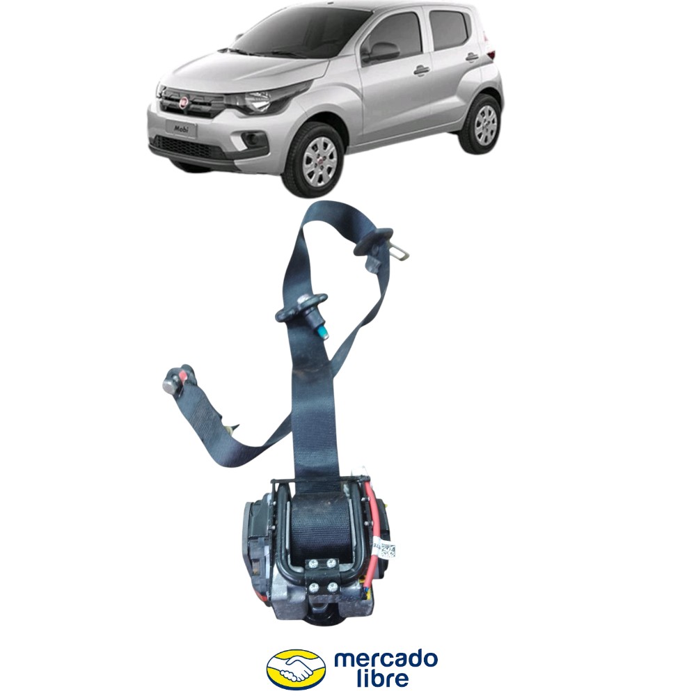 Cinto segurança dianteiro esquerdo fiat mobi