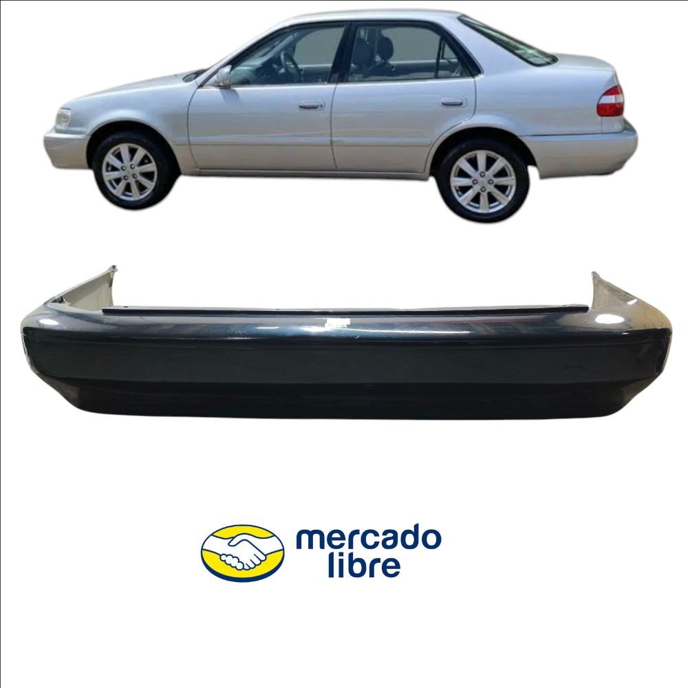 Parachoque traseiro  Toyota Corolla xei original com avaria 99 00 01