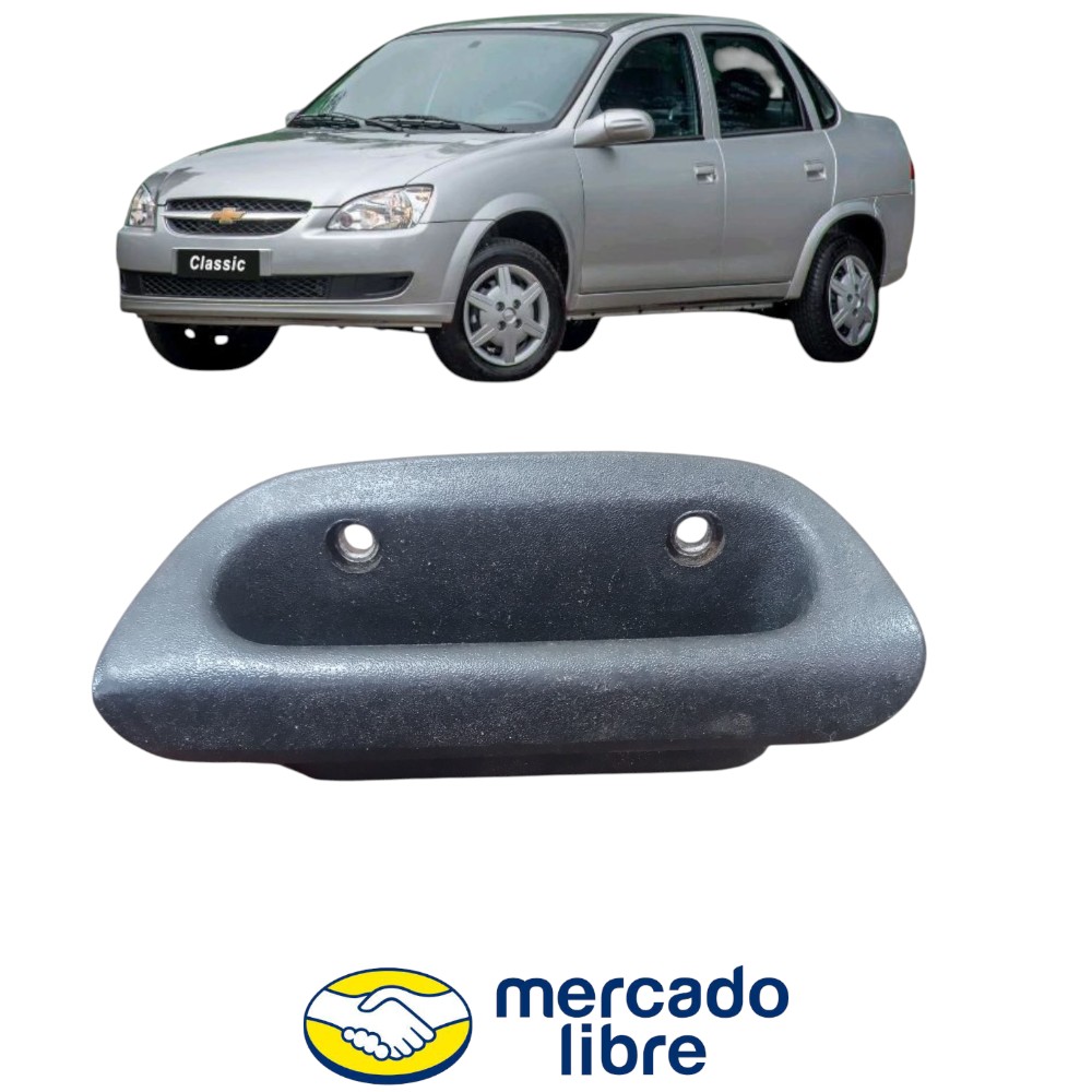 Puxador Moldura Porta Traseiro Esq Gm Corsa Classic 2000/11
