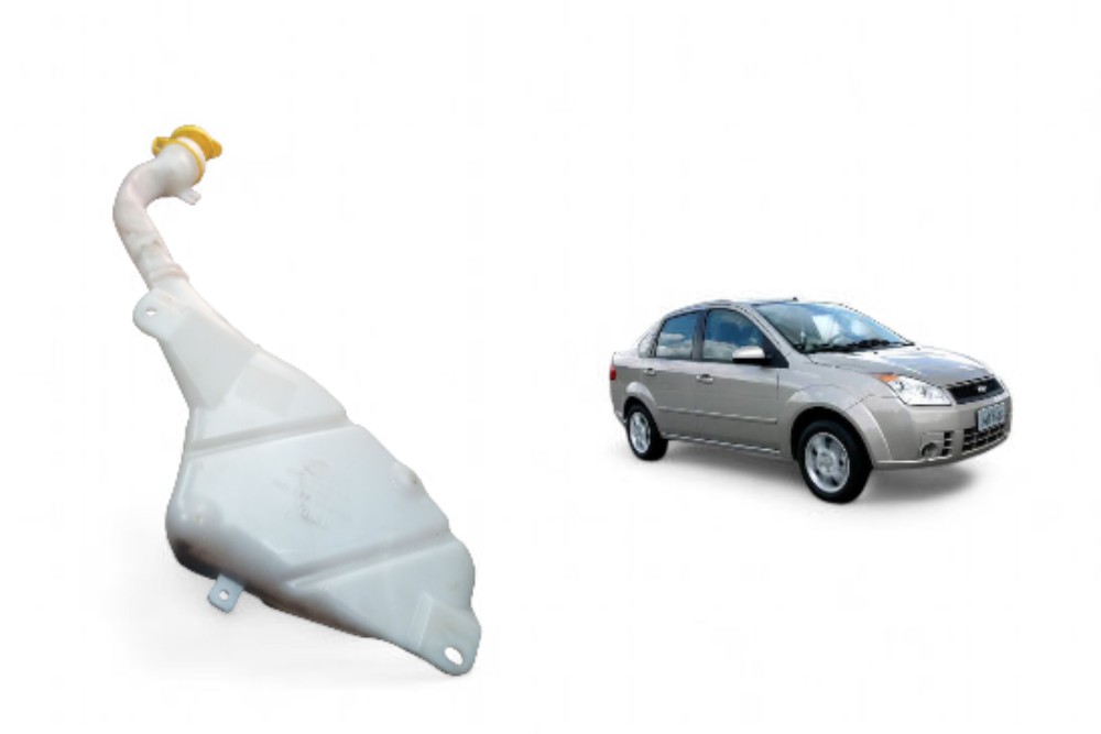 Reservatório Parabrisa Limpador Ford Fiesta 2005-2011 Branco