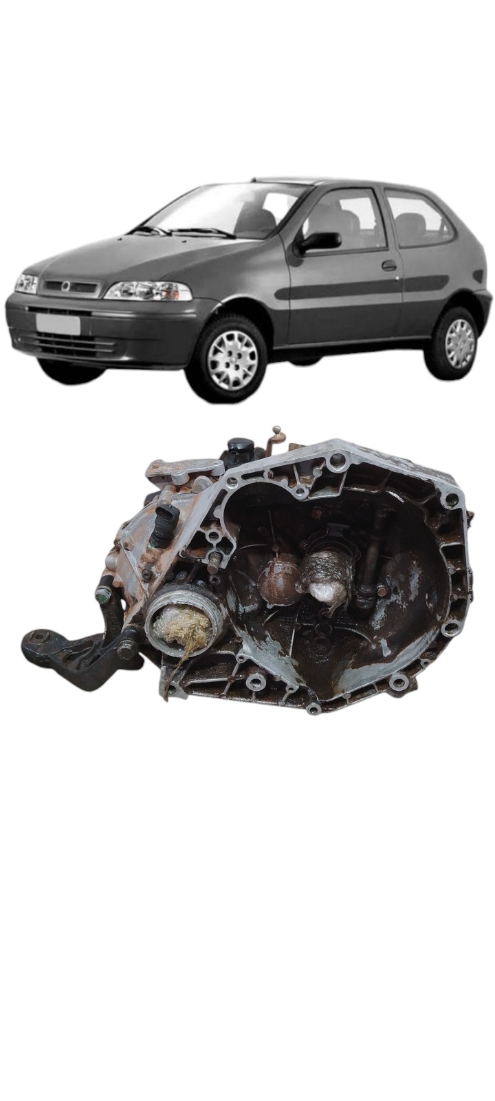 Cambio Fiat Palio Fire 1.0 8v 2003 A 2004 A Base De Troca