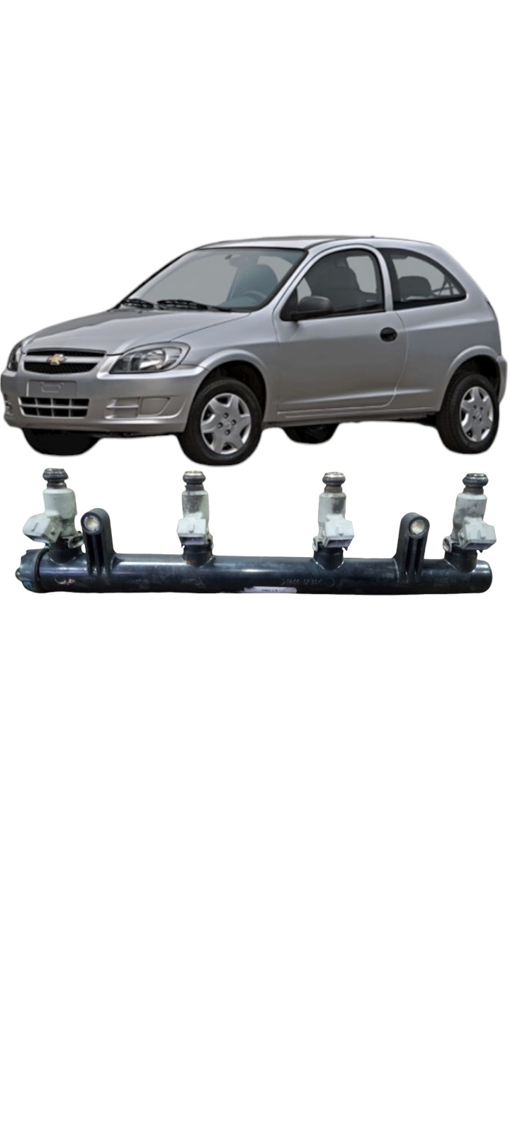 Flauta Bico Injetor Gm Celta Corsa Prisma 2009 A 2010