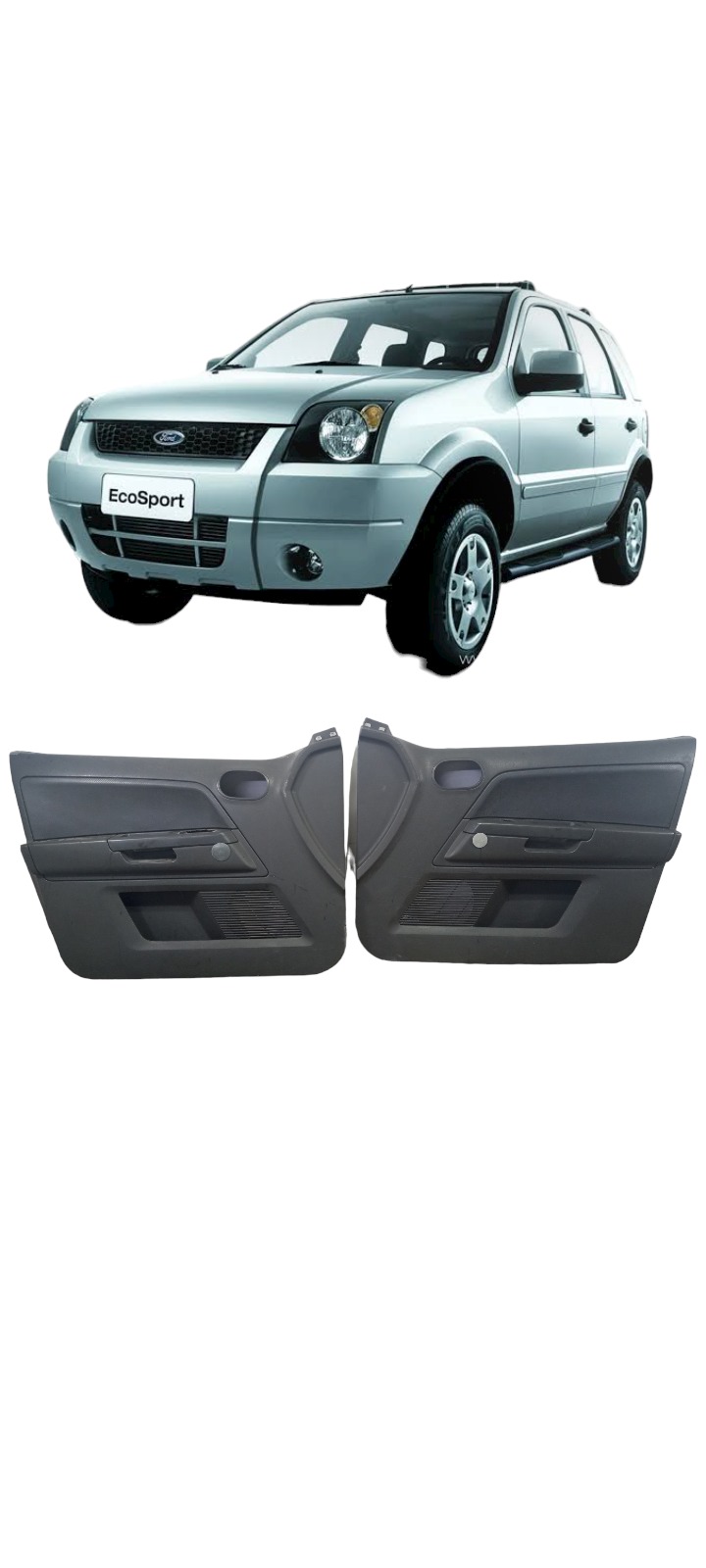 Par Forro Dianteiro Ford Ecosport 2003 A 2008