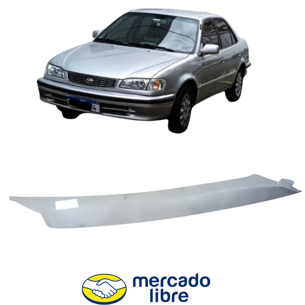 Acabamento Coluna Parabrisa Direito Corola 1998 Ao 2002 Cinza