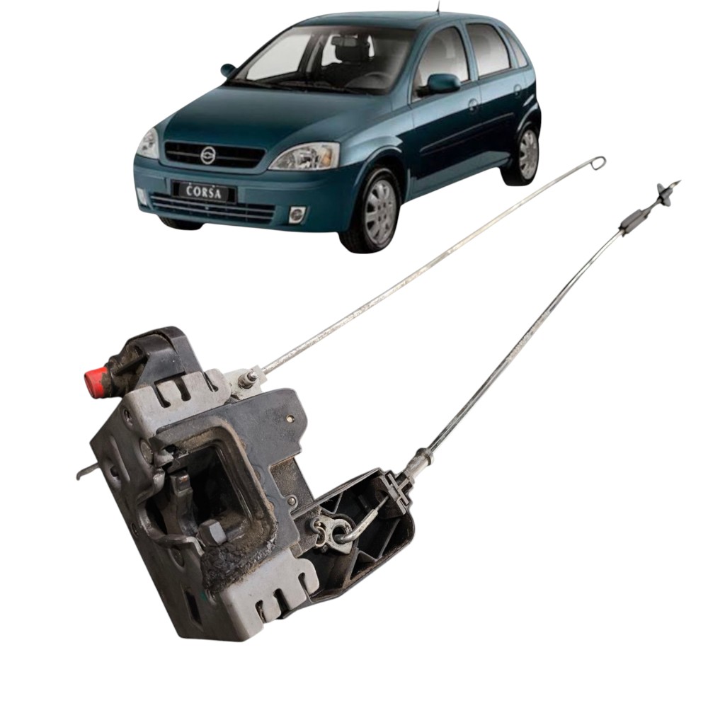 Fechadura Traseiro Direito Porta Gm Corsa Meriva 2004 A 2012