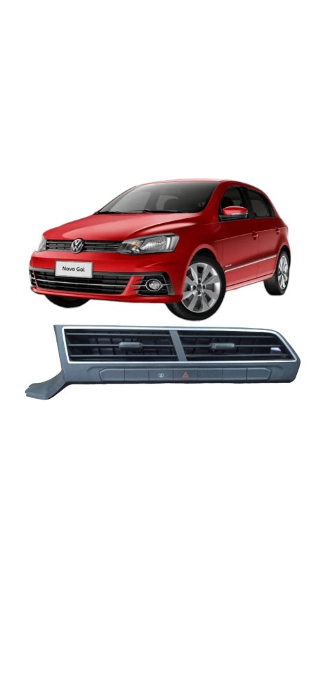 Difusor Moldura Ar Central G7 G8 Vw Gol Saveiro 2017 A 2019