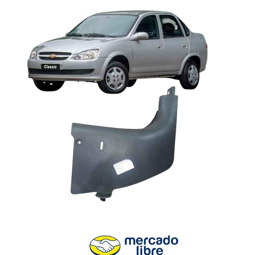 Moldura Soleira Acabamento Direito Guar Gm Corsa 1999 A 2014