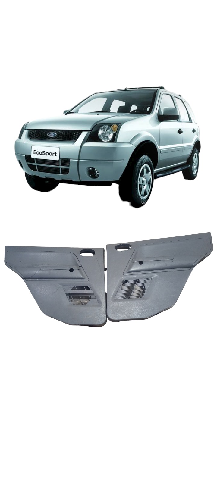 Par Forro Traseiro Ford Ecosport 2003 A 2008