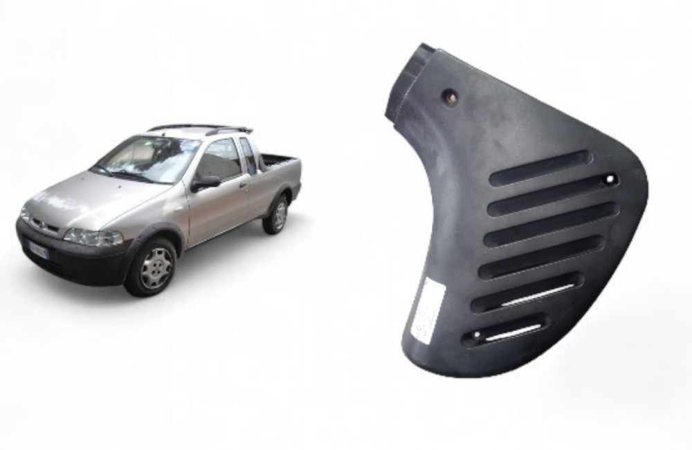 Acabamento Esquerdo Fiat Strada 2000-2005 Original
