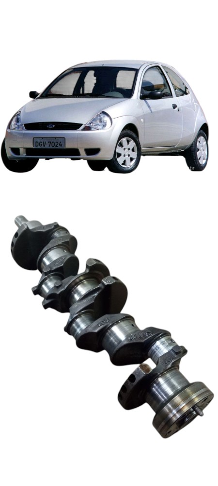 Virabrequim Ford Ka Fiesta 1.0 8v Zetec Rocam B.0,25 M.0,25
