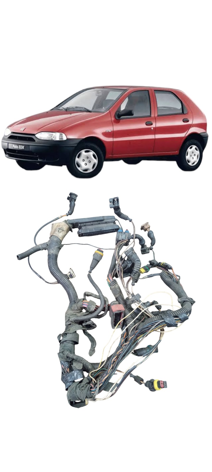 Chicote Injecao Fiat Palio 1.0 8v 1997 A 1998