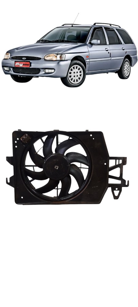 Defletor Ventoinha Ar Ford Escort 1.8 16v 1996 A 2003 Orig