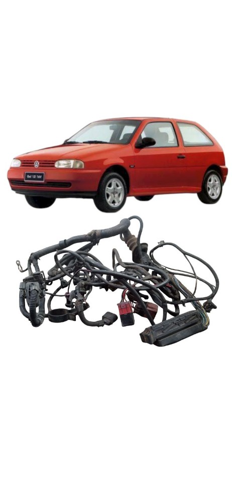 Chicote Injecao 1.0 Vw At Gol 16v 1997 A 2001