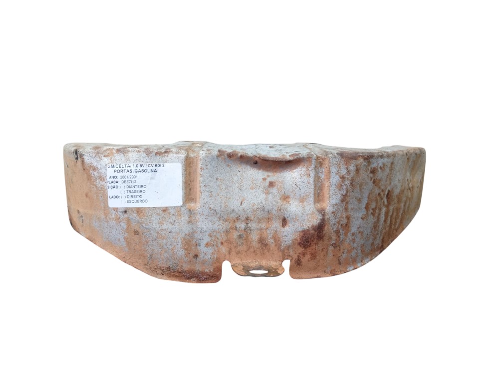 Chapa Defletor Calor Coletor Escape Gm Celta 1.0 8v Original