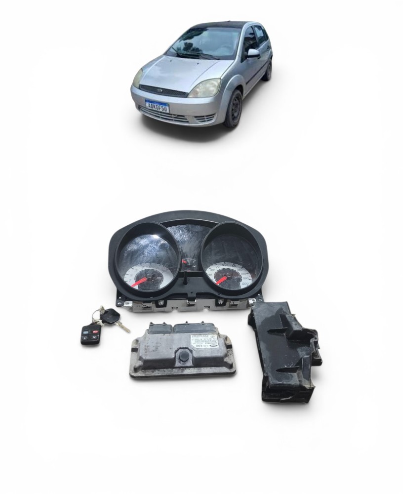 Kit Code Módulo Injeção Ford Fiesta 1.6  8v 2008-2014