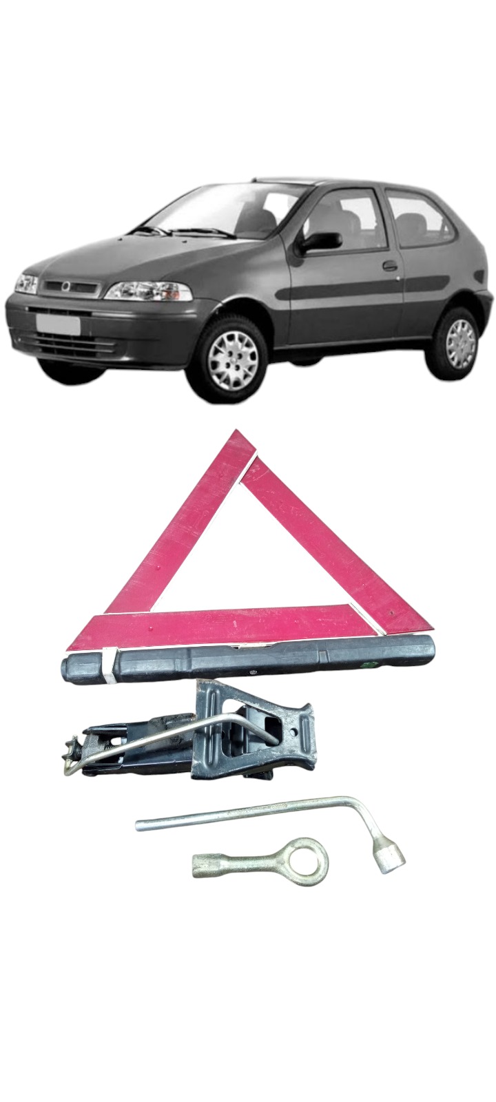 Kit Macaco Triangulo Fiat Palio Fire 1.0 2003 A 2006