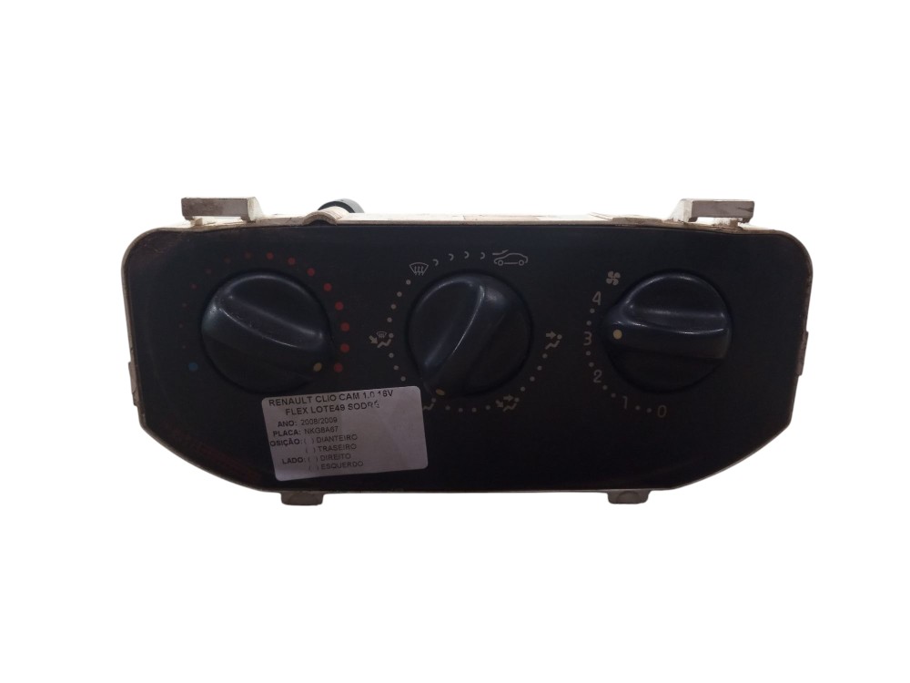 Comando Ar Quente Painel  Renault Clio 2003 A 2011 Original