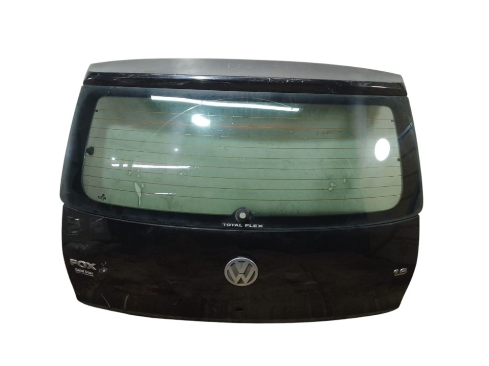 Tampa Traseira C/vidro Vw Fox 03 A 08 Preto