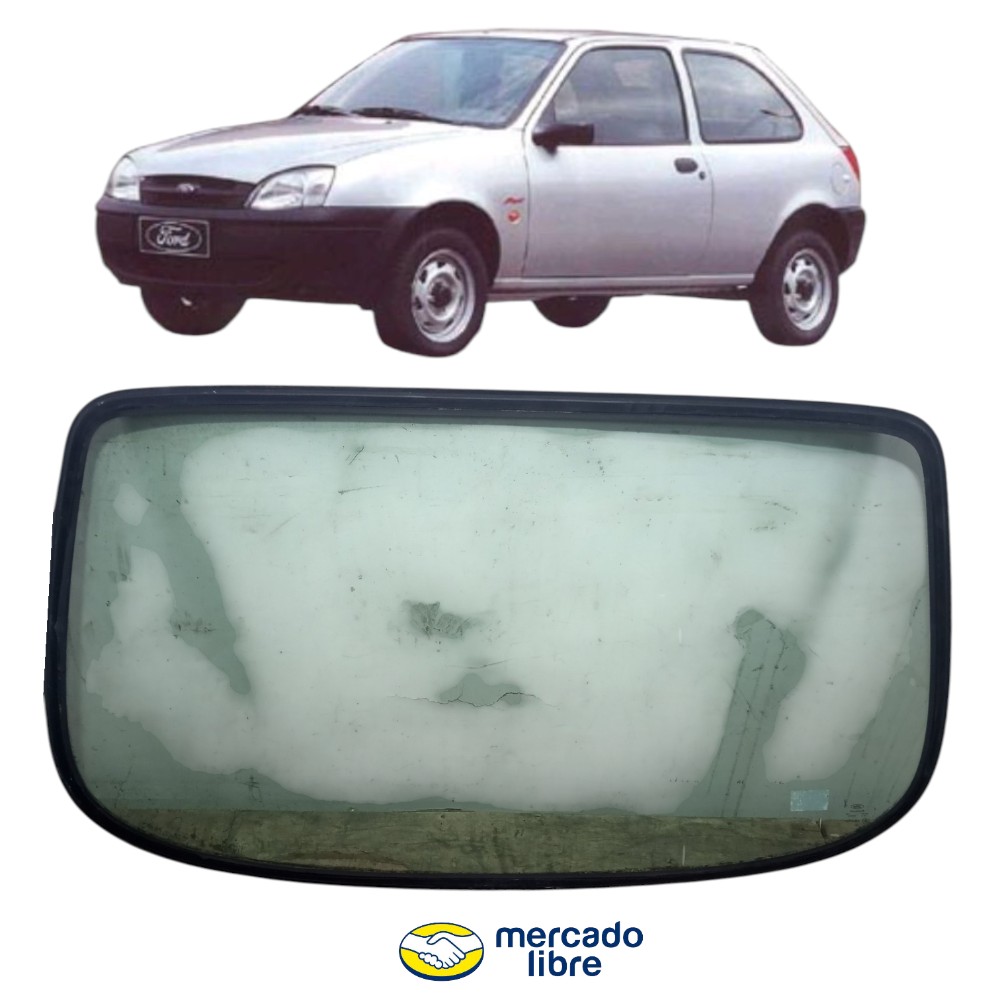 Vidro Fixo Traseiro Ford Fiesta 8v Zetec Rocam 2001