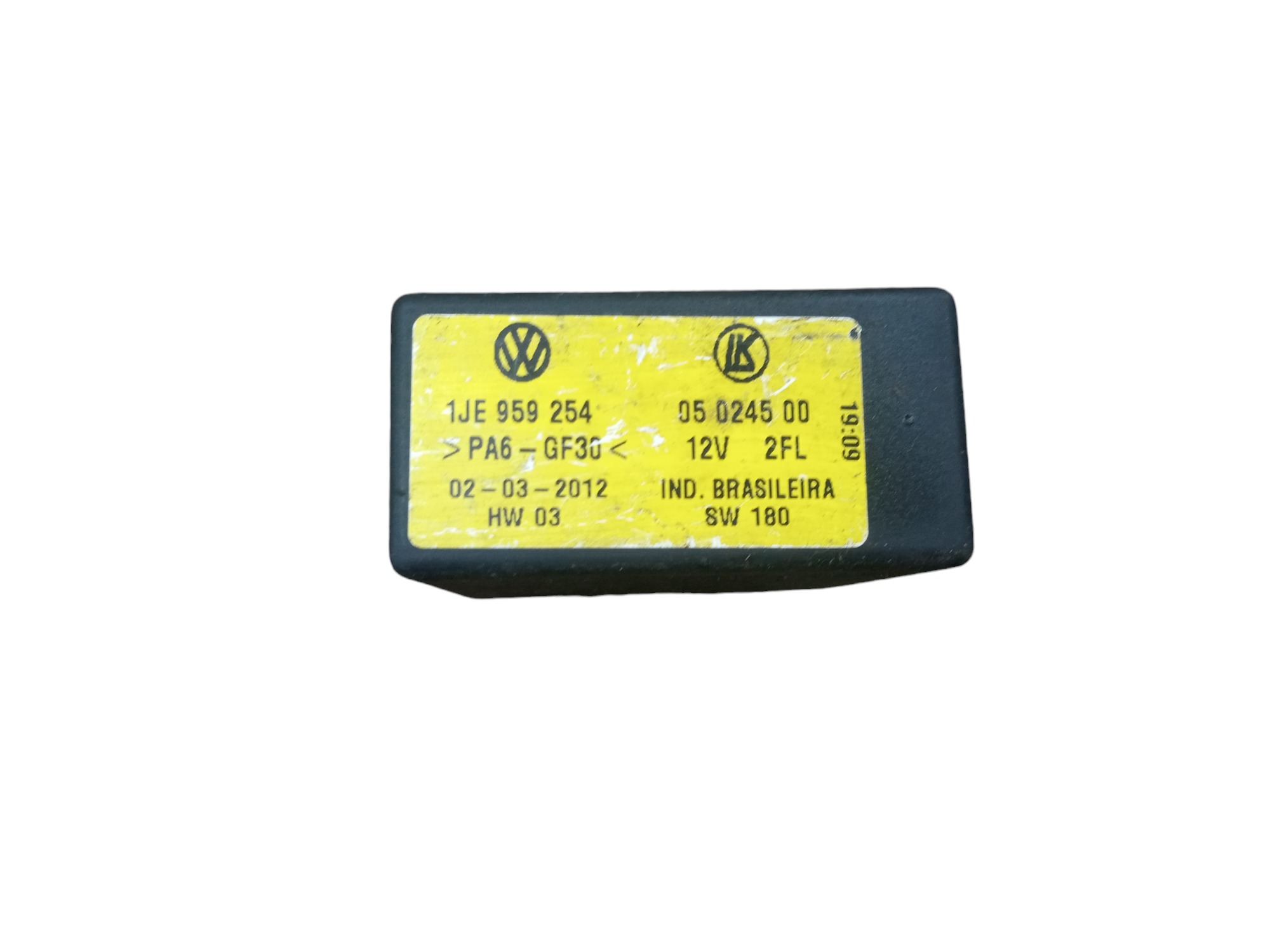 Rele modulo retrovisor ajuste elétrico vidro vw 2010 a 2012
