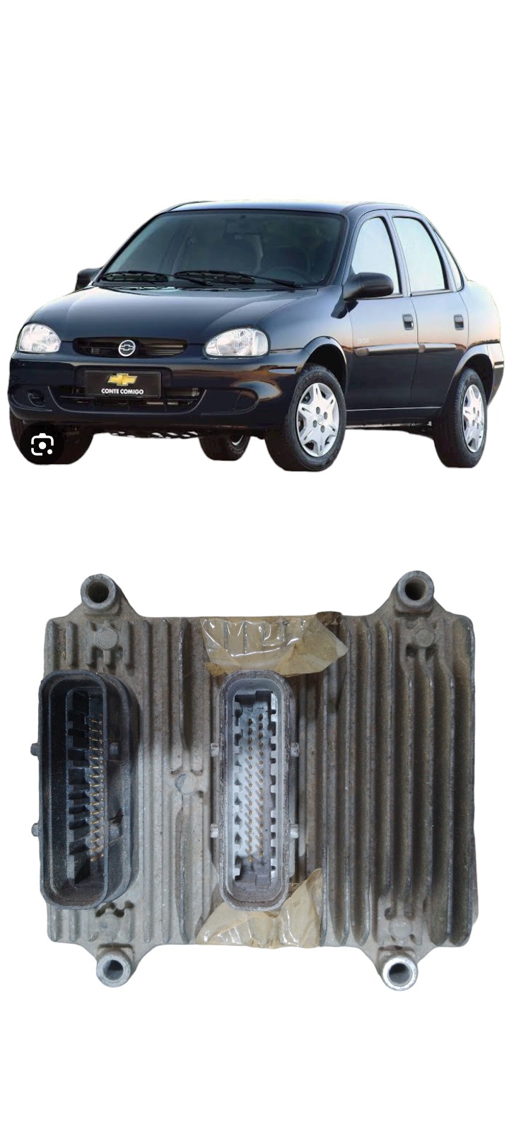 Modulo De Injeção Original Gm Celta Corsa Vhc 1.0 01/03 Orig