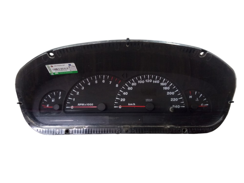 Painel Instrumento 2.4 Fiat Brava Marea 1997 A 2008 Preto