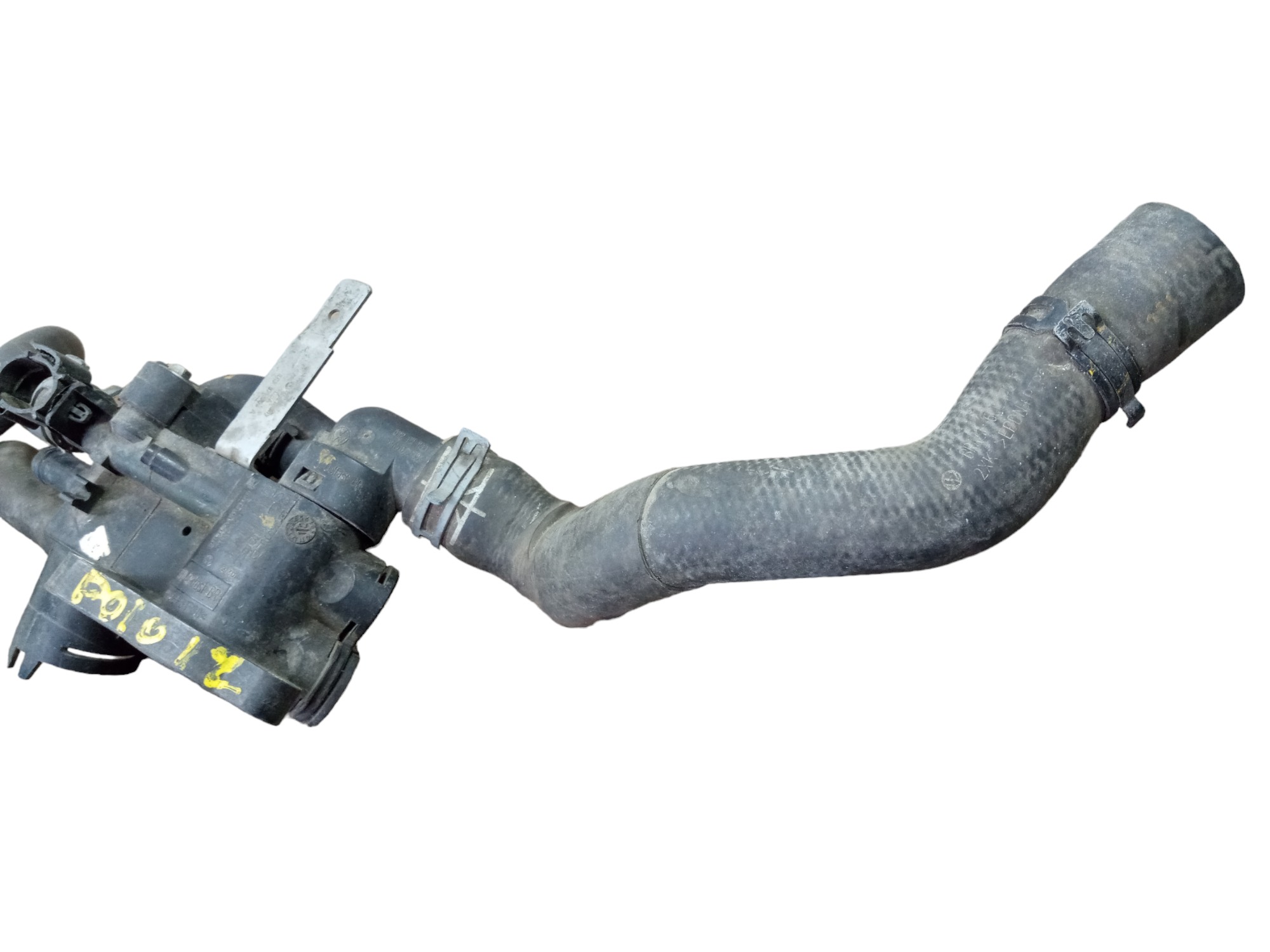 Carcaca Valvula Termostática Com Mangueiras Vw Polo 02 07