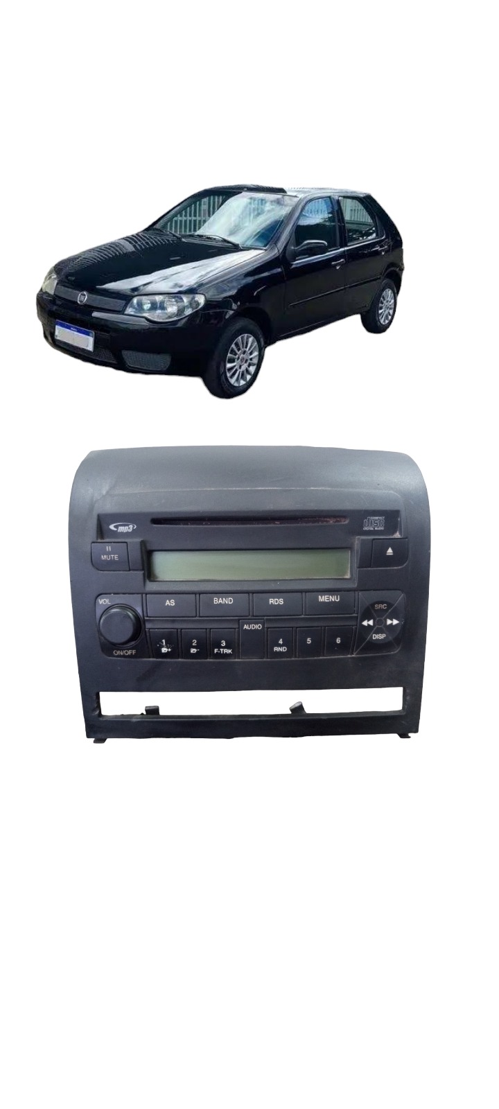 Radio Cd Fiar Palio Strada 2010 A 2011