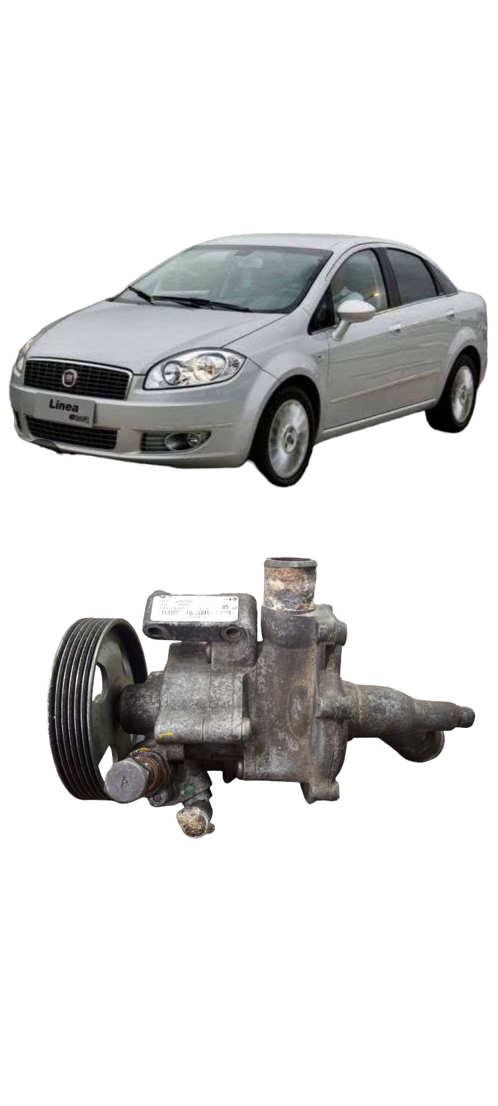 Bomba Hidráulica Dagua Etorq Fiat Linea Punto 2011 A 2018