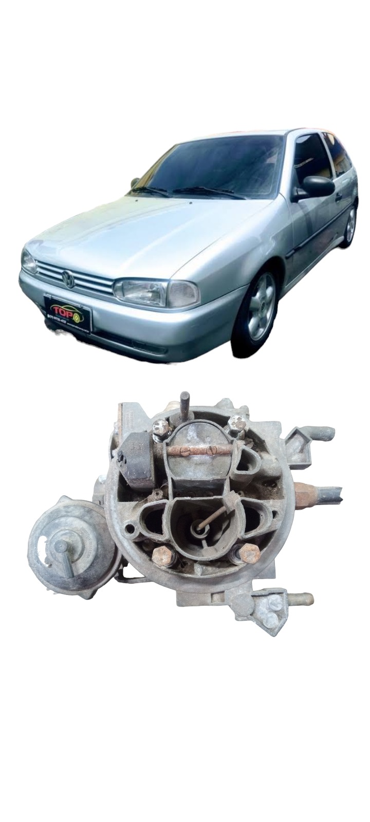 Carburador Weber Motor Ap Vw Gol Parati No Estado