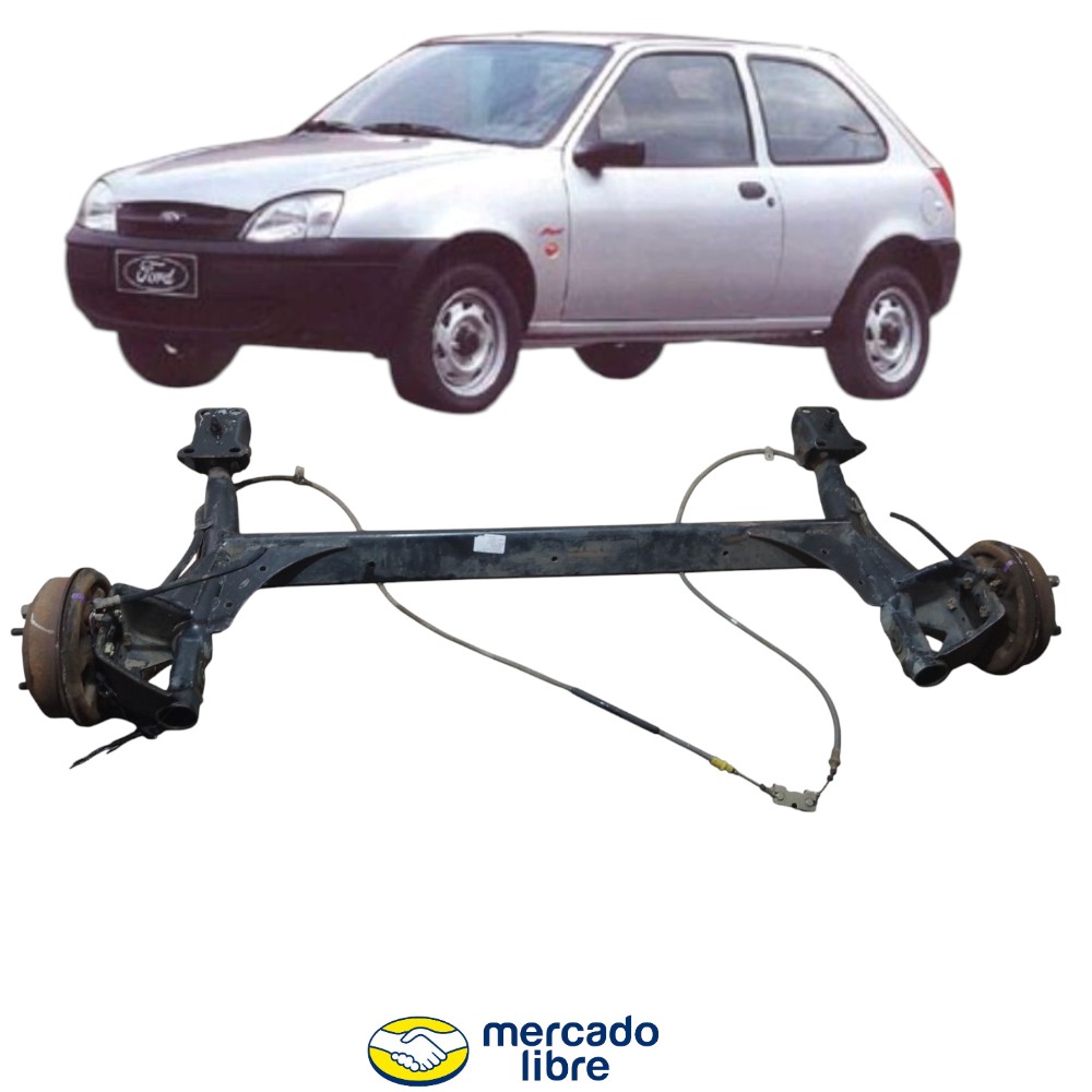 Eixo Traseiro Ford Fiesta 96 A 04