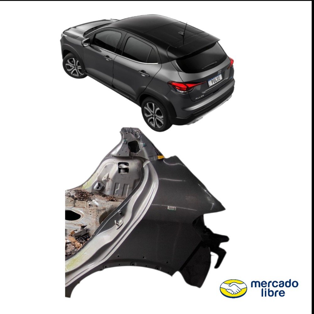 Lateral Esquerdo Fiat Pulse Cinza