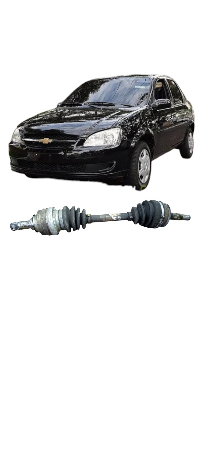 Semi Eixo Esquerdo Gm Classic Ls 1.0 8v 2011