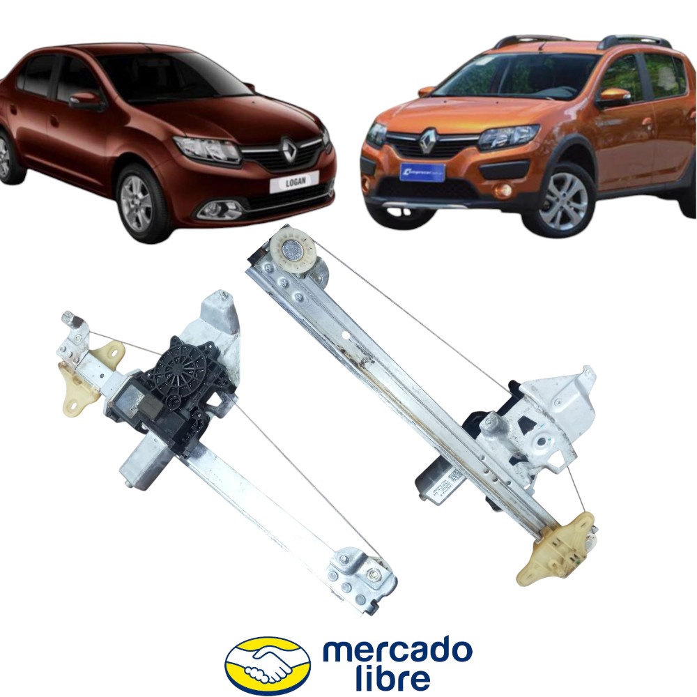 Maquina Vidro Renault Sandero Traseira Direita Usada
