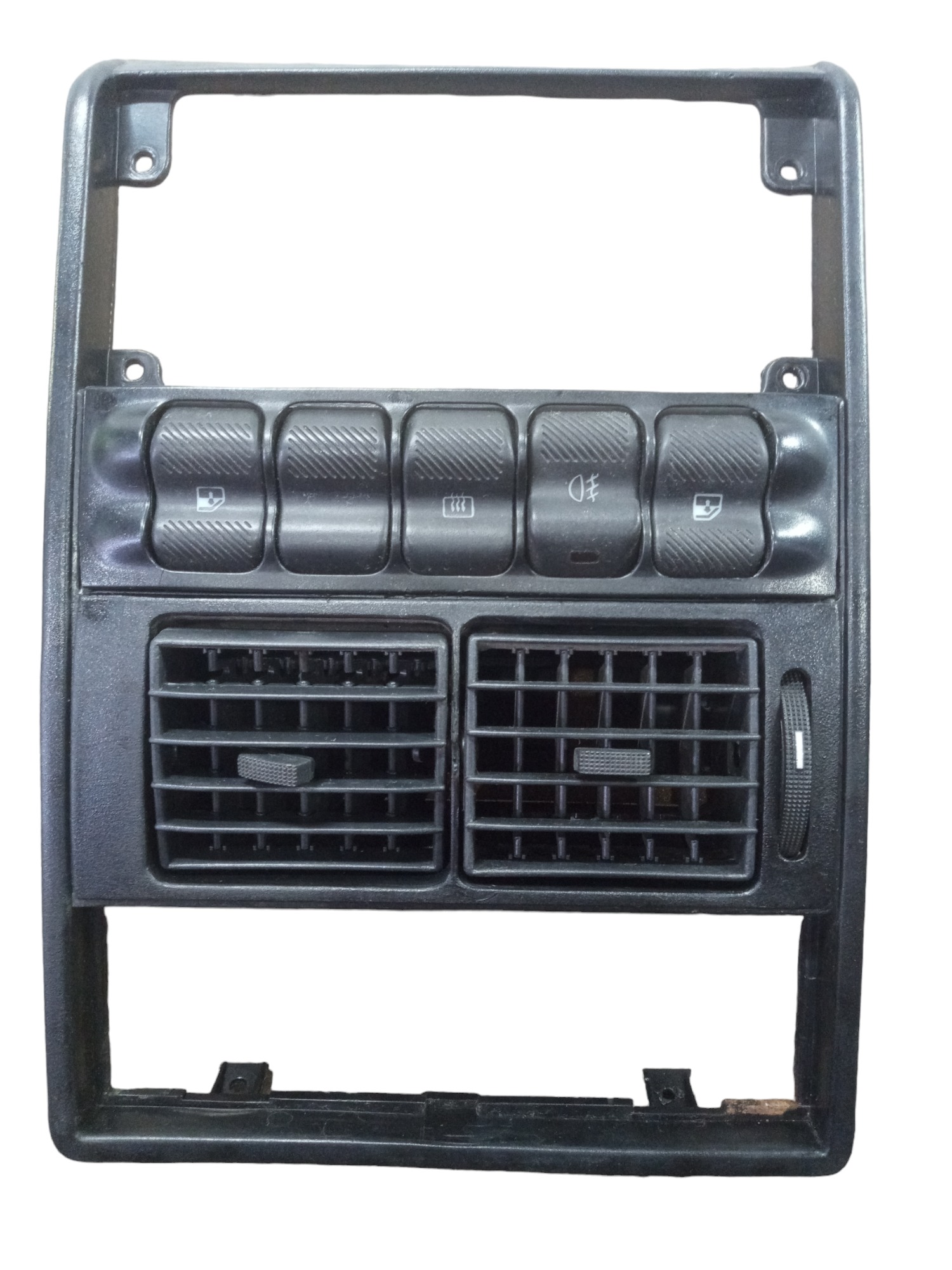 Moldura Painel Central Radio Vw Gol G2 Bola 1995 1999