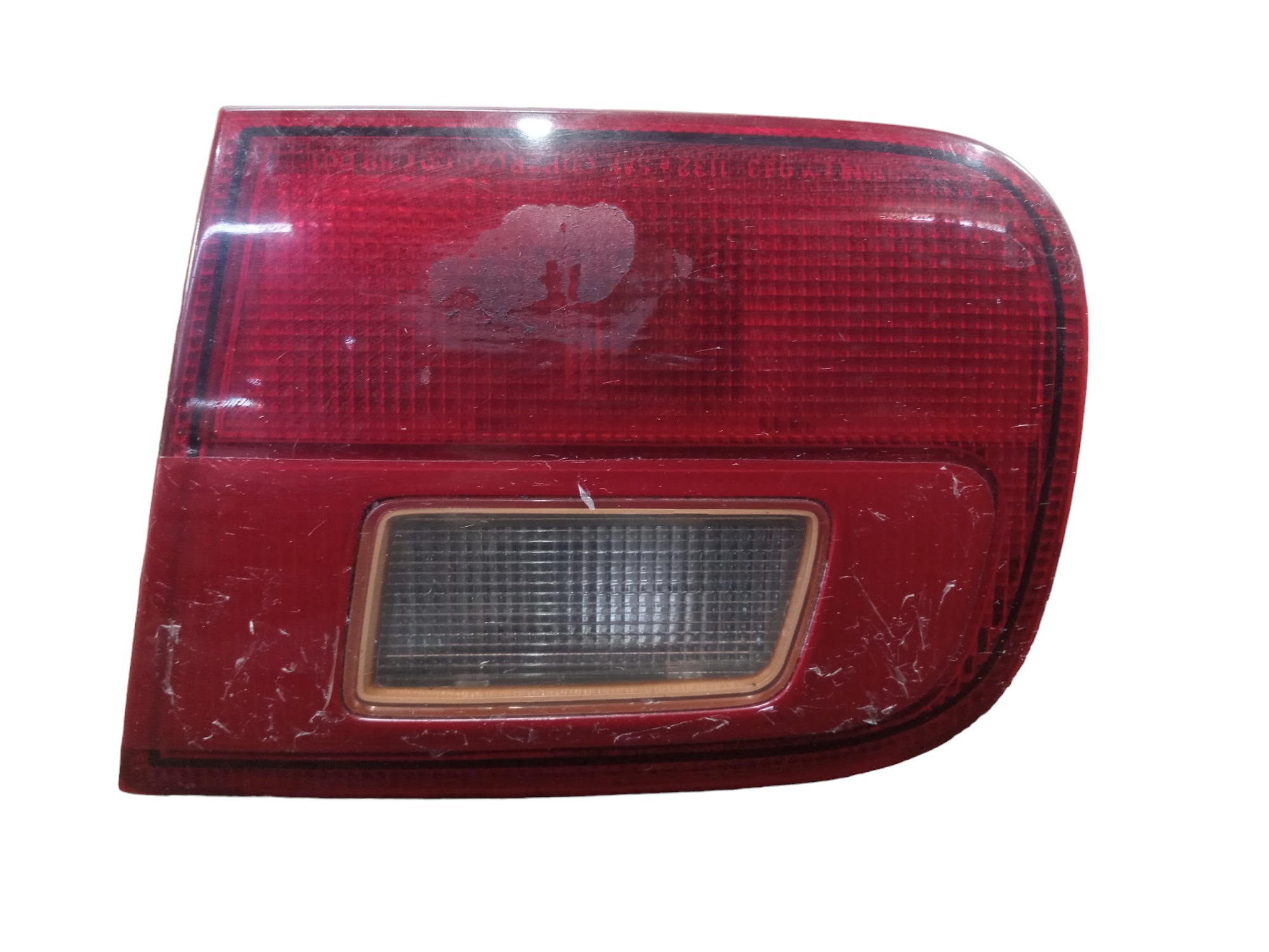 Lanterna Tampa Traseira Esquerda Honda Civic Sedan 1992 1995 Vermelho