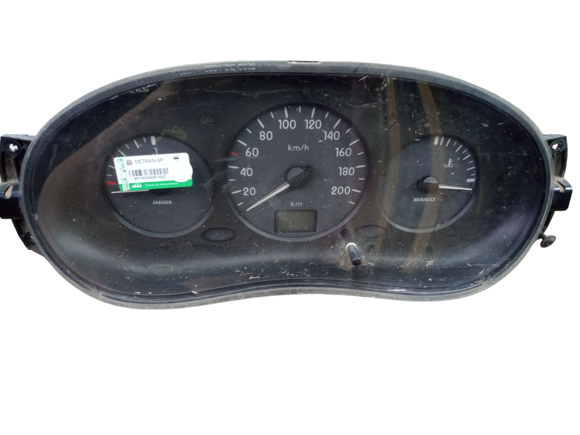 Painel Instrumento Renault Clio 1.6 2000 2009 Original  Preto