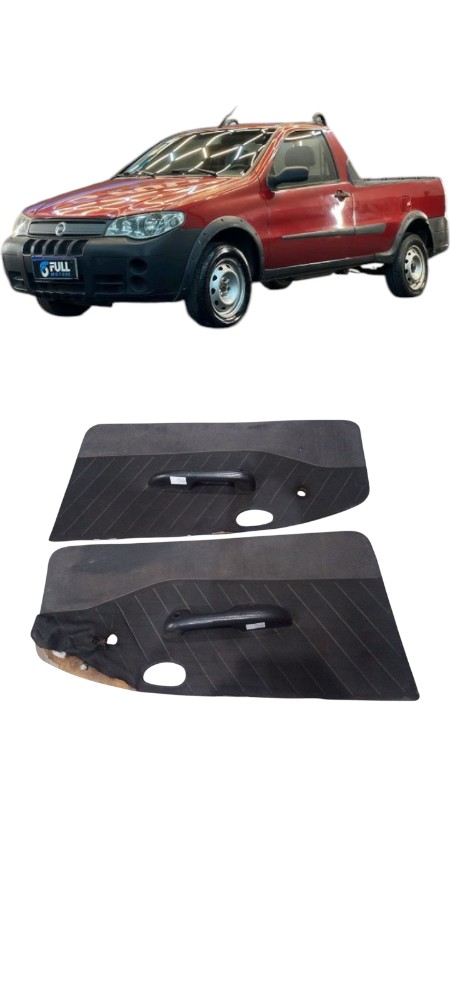 Par Forro Porta Dianteiro Fiat Strada 2p Fire Original