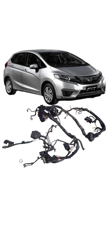 Chicote Caixa Fusível New Fit 2015 A 2021 Detalhe Na Caixa