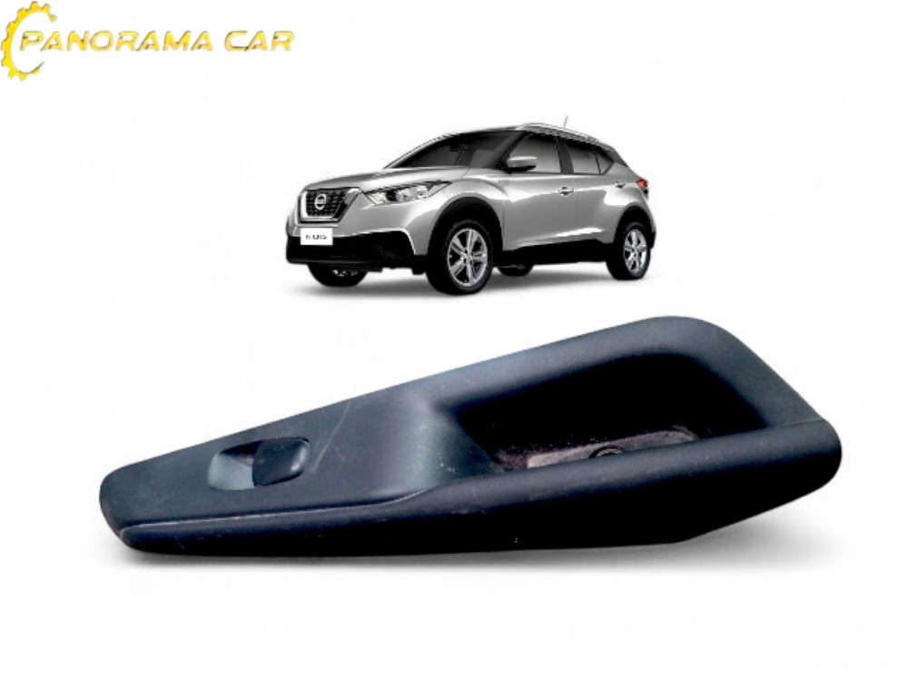 Moldura C/ Botão Vidro elétrico Kicks 2019 Tras Direito