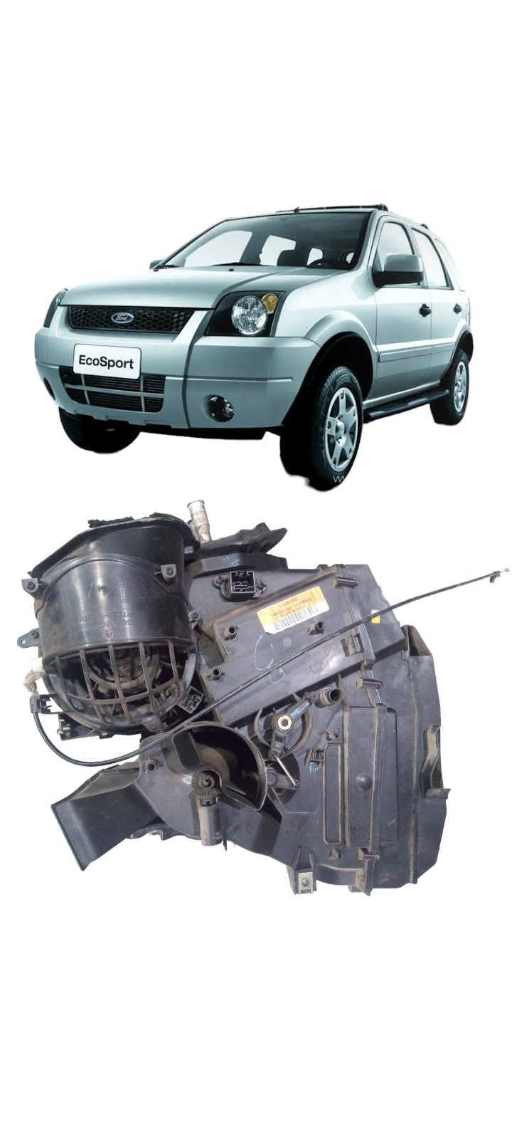 Caixa Ar Condicionado Evaporadora Ford Ecosport 2003 A 2012