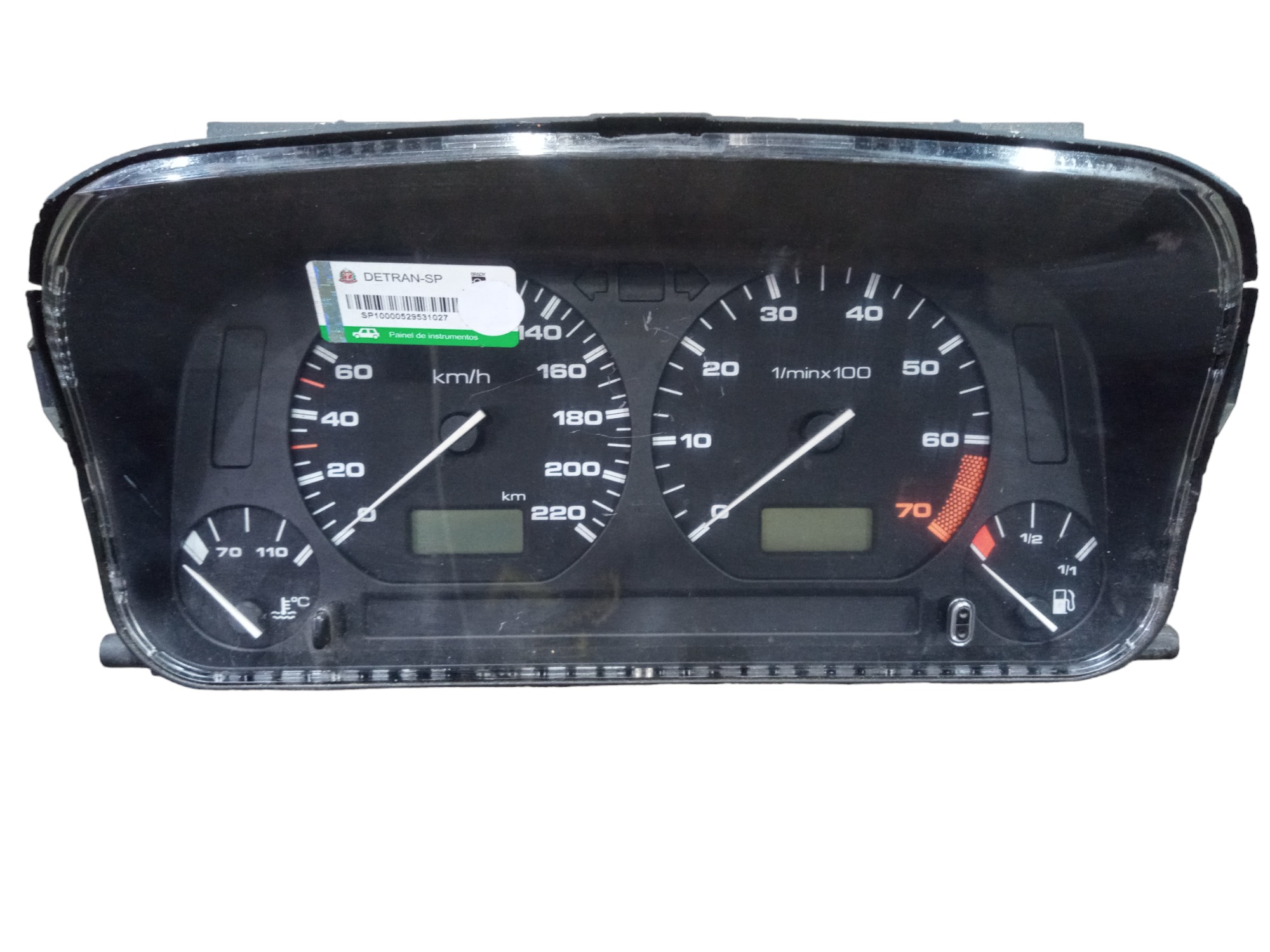 Painel Instrumento Vw Classic Golf Polo 1994 A 2018 Preto