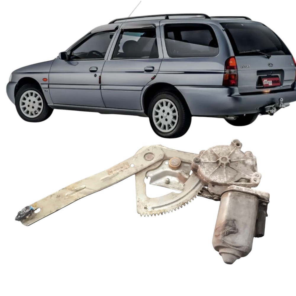 Maquina Vidro Elétricoescort Glx Perua Traseira Direita