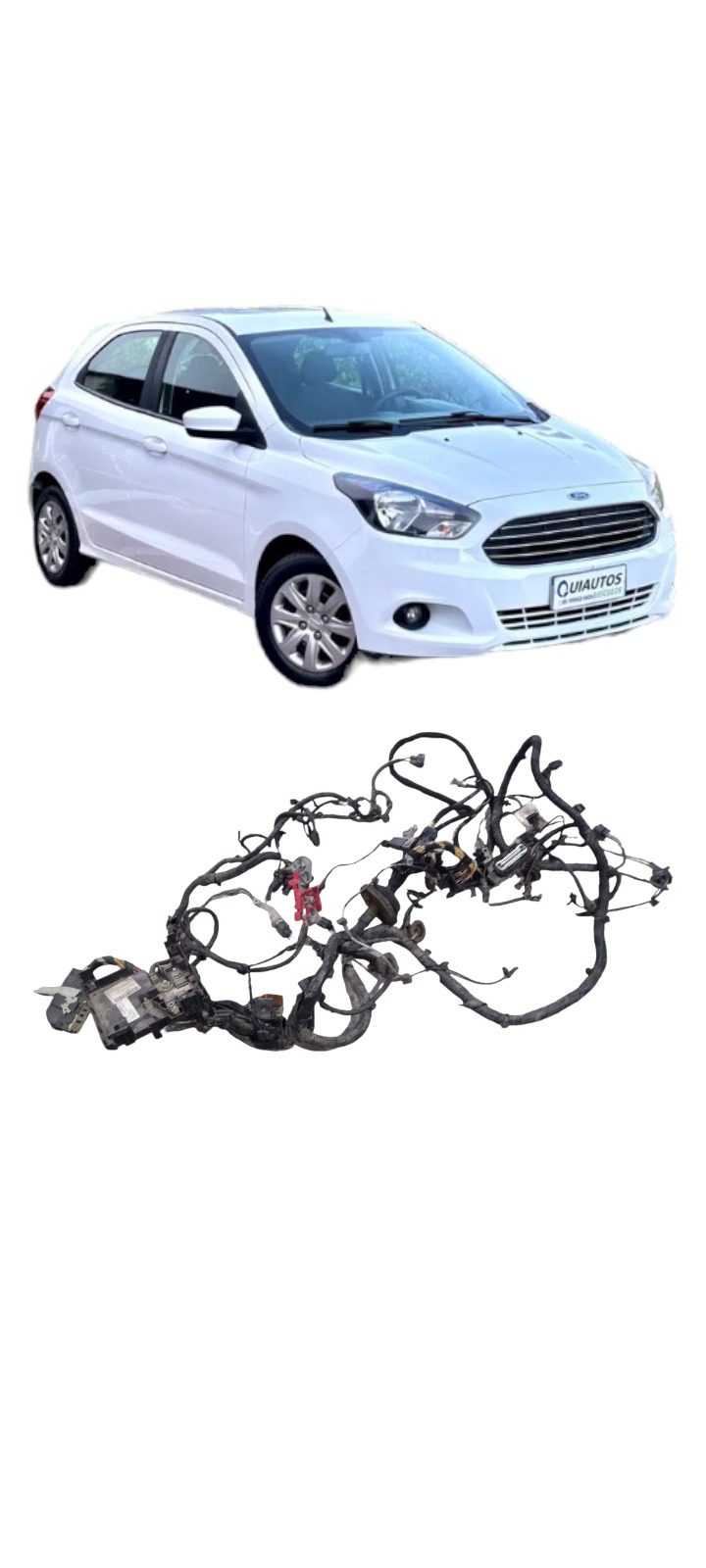 Chicote Completo Aterramento Interni Ford Ka 2010 A 2020