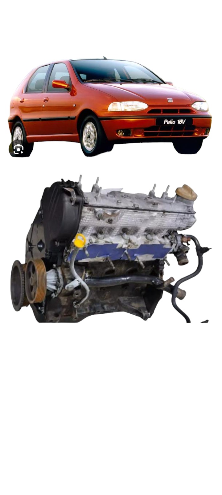 Motor Fiat Palio 1.0 8v Mpfi Fiasa 1998 A 2000