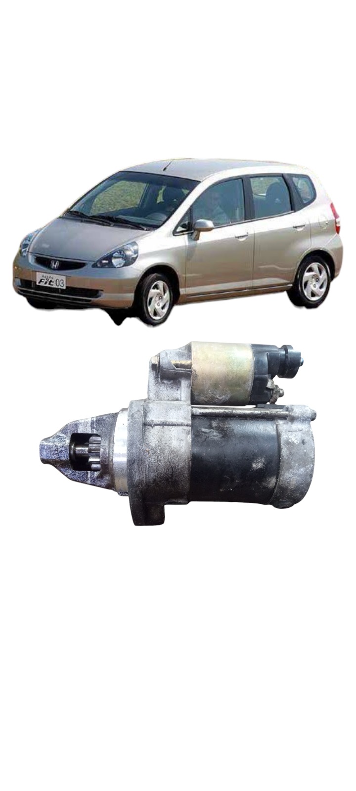 Motor Partida Honda Fit 2003 A 2015