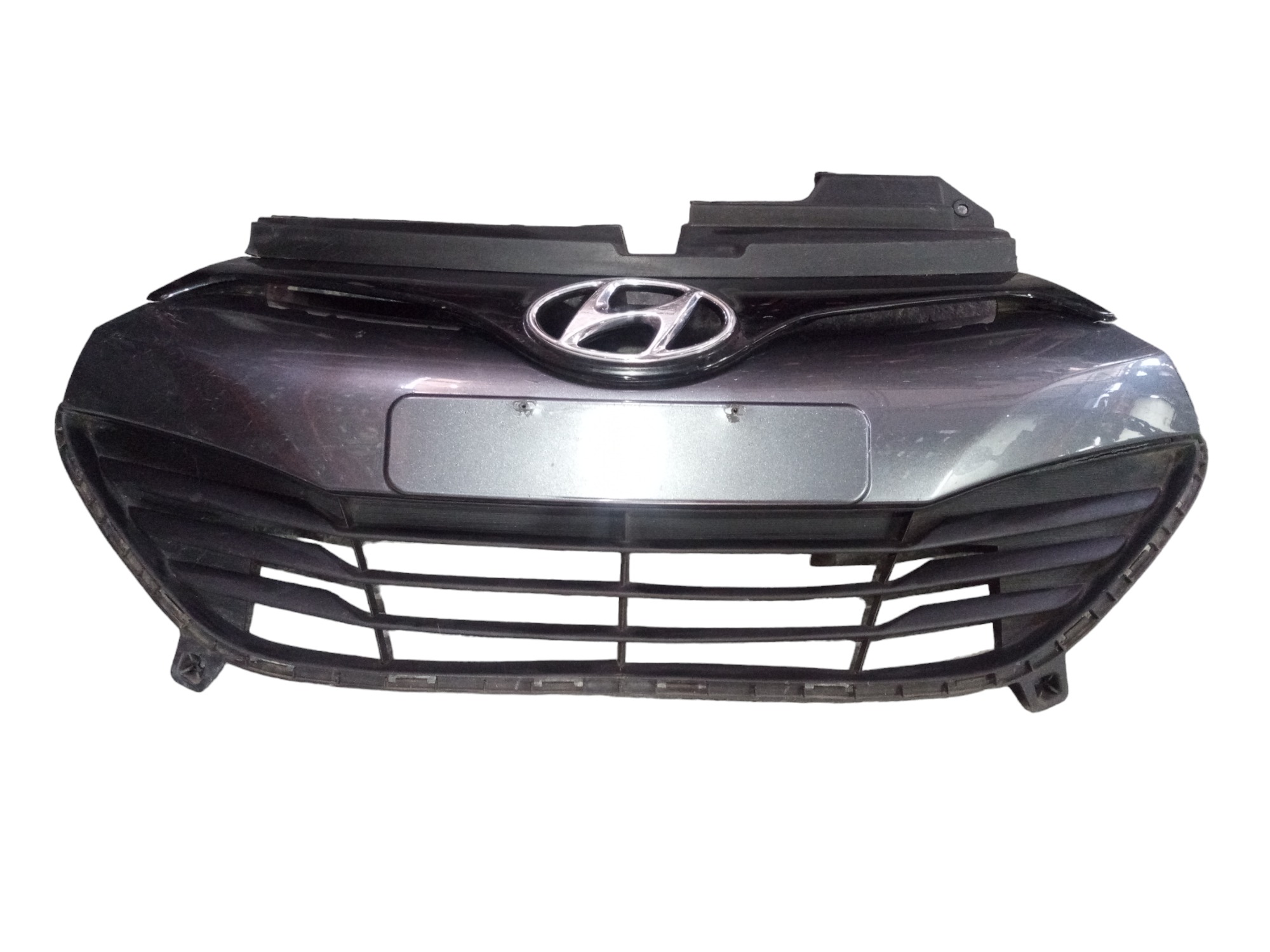 Grade Parachoque Dianteiro Hyundai Hb20 2012 A 2016 Preto Fosco